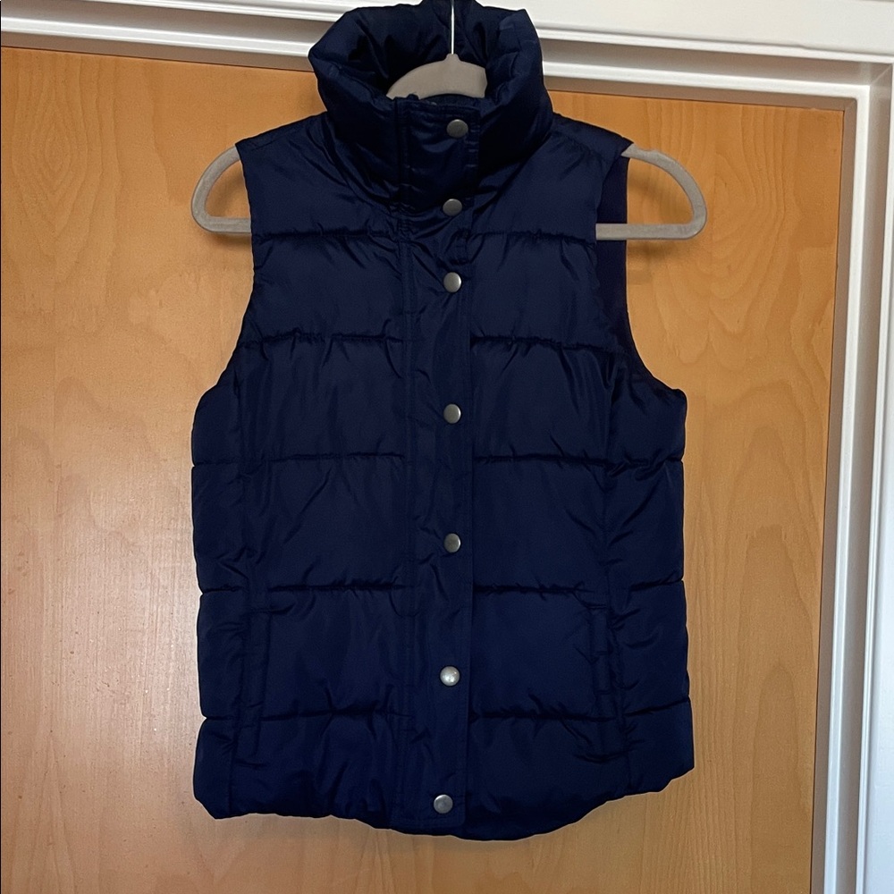 Old Navy Navy Blue Puffer Vest sz small